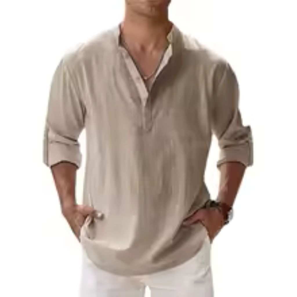 beige bluse
